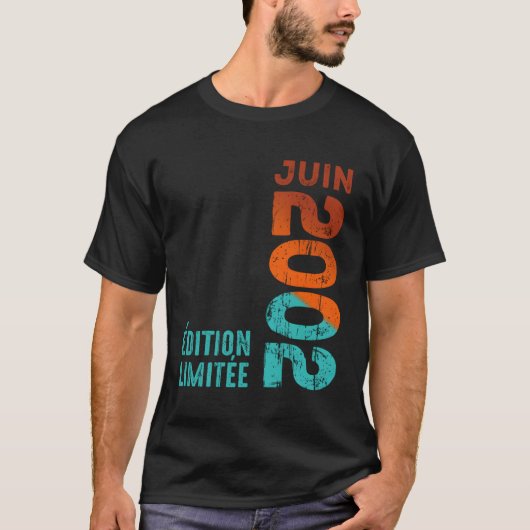 Maand Juni 2002 Jaar 2002 2002 Sinds 2002 2002 T-shirt (Voorkant)