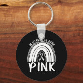 maand kankerbewustwording sleutelhanger (Voorkant)