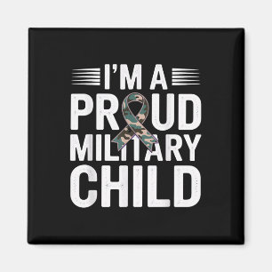 Maand Militair Kinderkostuum In Trotse Militaire C Magneet