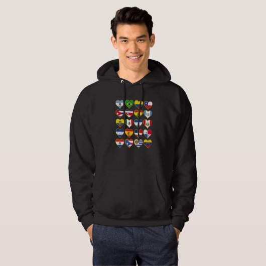 Maand nationaal erfgoed van Latijns-Amerika Hoodie (Voorkant volledig)