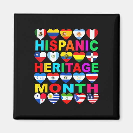 Maand nationaal erfgoed van Latijns-Amerika Magneet (Voorkant)