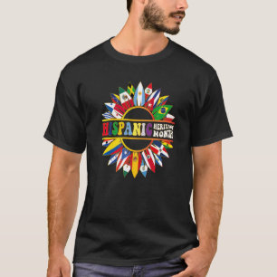 Maand nationaal erfgoed van Latijns-Amerika T-shirt