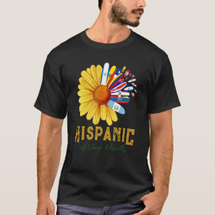 Maand nationaal  latino t-shirt