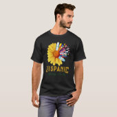 Maand nationaal  latino t-shirt (Voorkant volledig)