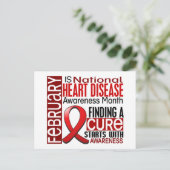 Maand rond lintje I2.5 Briefkaart (Staand voorkant)