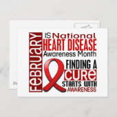 Maand rond lintje I2.5 Briefkaart (Voorkant / Achterkant)