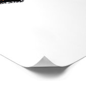 Maand Skelet Hart Handen LGBTQIA Poster (Hoek)