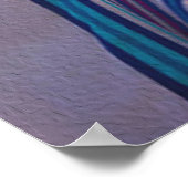 Maand van Adar Hebrew Simcha Shofar Art Print (Hoek)