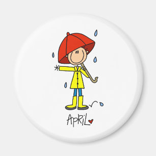 Maand van april magneet