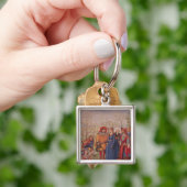 Maand van april sleutelhanger (Hand)