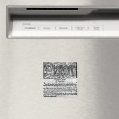 Maand van april, van 'The Shepheardes Calender' Magneet (Insitu (Vaatwasser))
