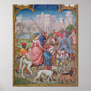 Maand van augustus poster