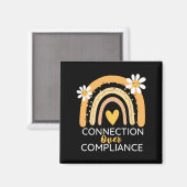 Maand van autisme de verbinding van de Bewustmakin Magneet (Voorkant / Achterkant)