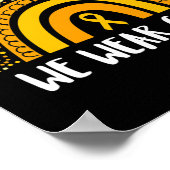 maand van bewustwording van kinderkanker in septem poster (Hoek)