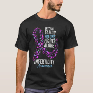 Maand van bewustwording van onvruchtbaarheid Vlind T-shirt