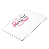 Maand van borstkanker notitieblok (Schuin)
