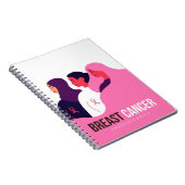 Maand van borstkanker notitieboek (Rechterzijde)