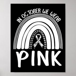 Maand van borstkanker poster