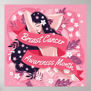 Maand van borstkanker poster
