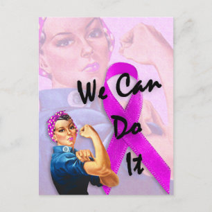 Maand van borstkanker, Rosie de Riveter Briefkaart