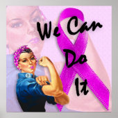 Maand van borstkanker, Rosie de Riveter Poster (Voorkant)