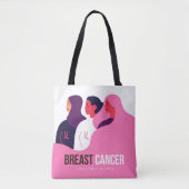 Maand van borstkanker tote bag (Voorkant)