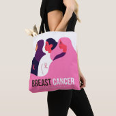 Maand van borstkanker tote bag (Dichtbij)