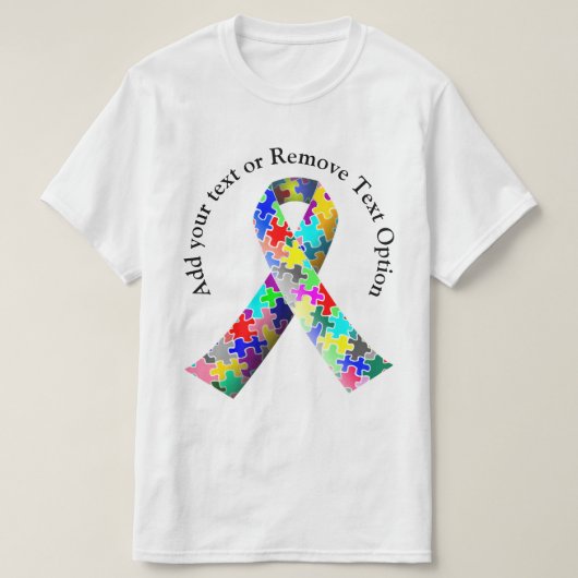 Maand van de Autisme Acceptatie T-shirt (Design voorkant)