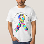 Maand van de Autisme Acceptatie T-shirt (Voorkant)