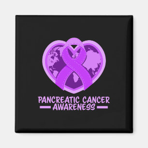 Maand van de bewustwording van alvleesklierkanker magneet