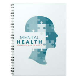 Maand van de Geestelijke Gezondheidsbewustzijn Notitieboek