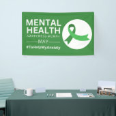 Maand van de Geestelijke Gezondheidszorg | Angst Spandoek (Beurs)