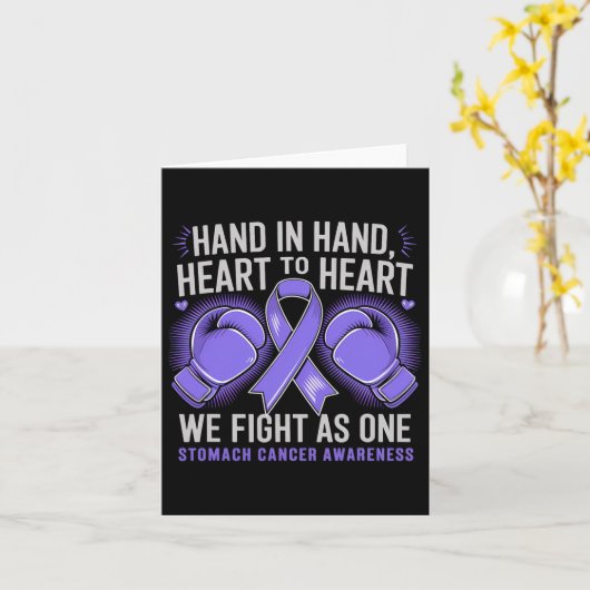 Maand van de Maand van het Bewustzijn van de Maagk Kaart (Gele Bloem)