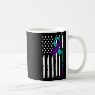 Maand van de Preventie van Zelfmoord Usa Amerikaan Koffiemok