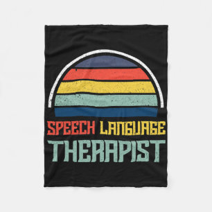 Maand van de spraakpathologitherapie en autismebew fleece deken
