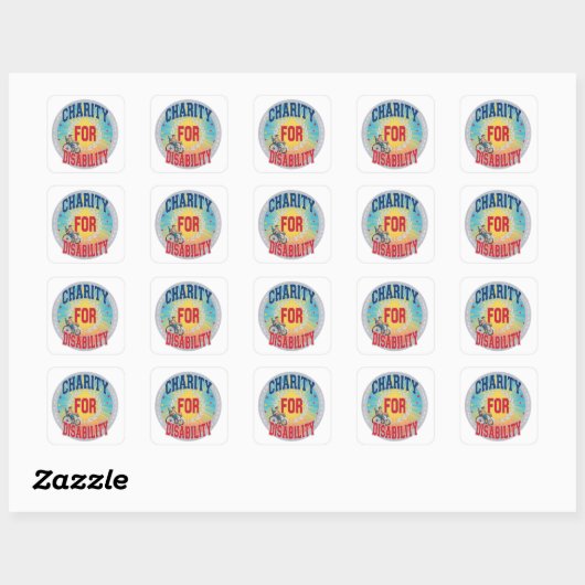 Maand van de trots vierkante sticker (Vel)