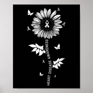 Maand van de Waakzaamheid voor hartziekten Poster