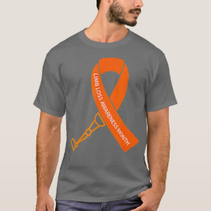 Maand van de Waarschuwing van het Limb Verlies T-shirt