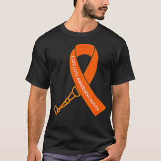 Maand van de Waarschuwing van het Limb Verlies T-shirt
