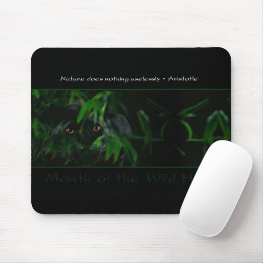 Maand van de Wilde Hunt Mousepad Muismat (Met muis)