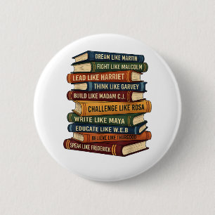 Maand van de zwarte geschiedenis Droom Ronde Button 5,7 Cm