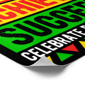 Maand van de zwarte geschiedenis Gelooft succesvol Poster (Hoek)