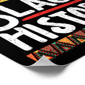 Maand van de Zwarte Geschiedenis van de leraar Tea Poster (Hoek)