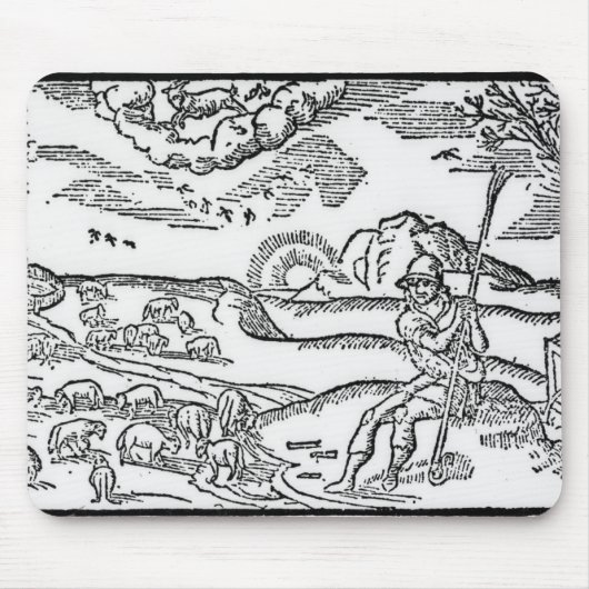 Maand van december, van 'The Shepheardes' Muismat (Voorkant)