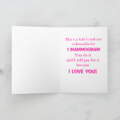 MAAND VAN HET BORSTKANKERBEWUSTMAAND KAART (Binnen)