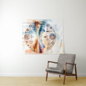 Maand van het Erfgoed van de Inheemse Amerikanen Wandkleed (In Situ (horizontaal))