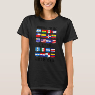 Maand van het erfgoed van de ispanic 2022 National T-shirt
