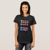 Maand van het erfgoed van de ispanic 2022 National T-shirt (Voorkant volledig)