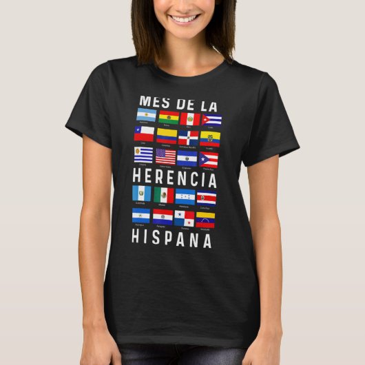 Maand van het erfgoed van de ispanic 2022 National T-shirt (Voorkant)
