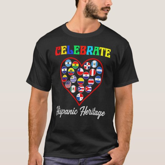 Maand van het erfgoed van de ispanic 2022 National T-shirt (Voorkant)